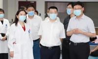 陈德洪副市长一行调研我院残疾儿童定点康复机构规范化提升工作