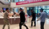 【护航亚运】我院举行“迎亚运，保平安”反恐安保培训演练